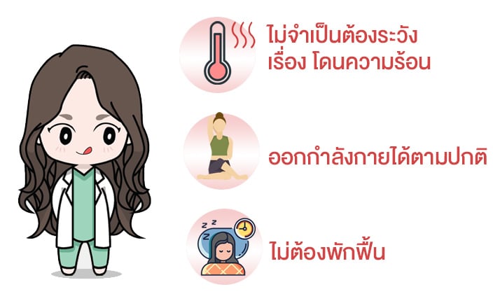 การดูแลหลังทำ HIFU