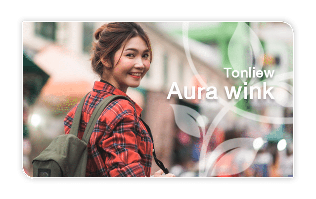 วิตามินบำรุงผิวกระจ่างใส (Tonliew Aura wink)