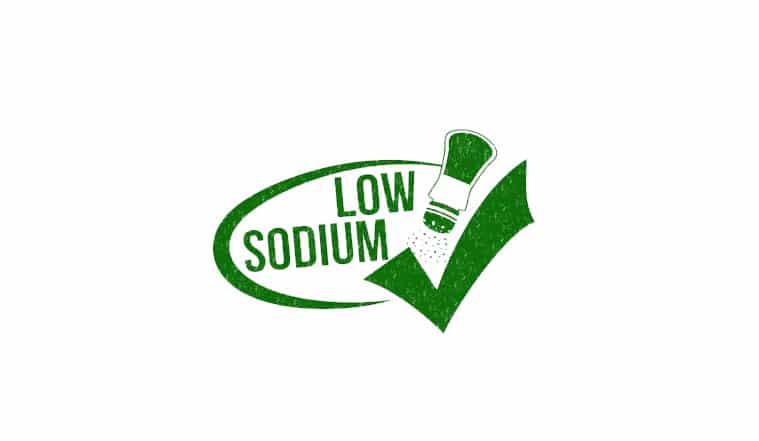 ให้เลือกอาหารกลุ่ม Low Sodium